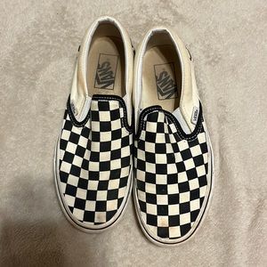 Used Checkerboard Vans